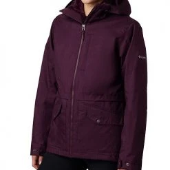 Columbia Sportswear Women Columbia Mount Erie Interchange Jacket Black Cherry