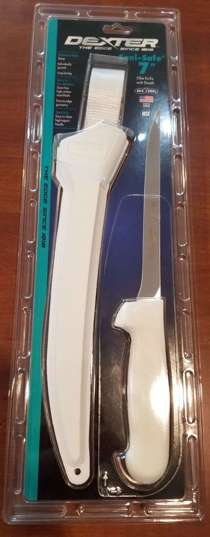 Dexter Russell Dexter 7" Narrow Fillet Knife With Sheath S133-7WS1-CP Knives And Tools 5 Dexter Russell Dexter 7" Narrow Fillet Knife With Sheath S133-7WS1-CP Knives And Tools