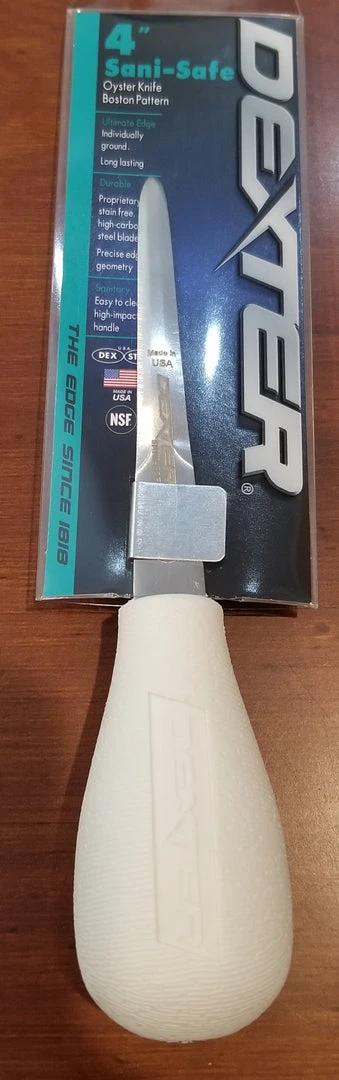 Dexter Russell Knives And Tools Dexter 4" Boston Pattern Oyster Knife S122PCP 4 Dexter Russell Knives And Tools Dexter 4" Boston Pattern Oyster Knife S122PCP