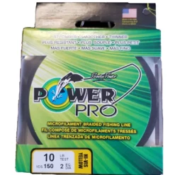 Power Pro Hi-Vis Yellow 10 Lb 150 Yds Braided Fishing Line Line/Leaders