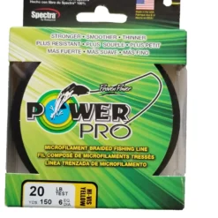 Line/Leaders Power Pro Hi-Vis Yellow 20 Lb 150 Yds Braided Fishing Line