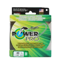 Power Pro Moss Green 40 Lb 300 Yds Braided Fishing Line Line/Leaders