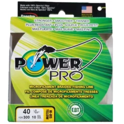 Power Pro Hi-Vis Yellow 40 Lb 300 Yds Braided Fishing Line