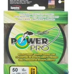 Power Pro Hi-Vis Yellow 50 Lb 150 Yds Braided Fishing Line Line/Leaders