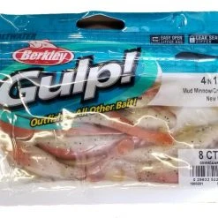 Berkley Gulp! Mud Minnow/Croaker New Penny 4" 8pk