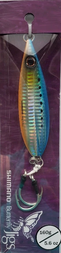 Lures & Bait Shimano Butterfly Flat Fall Jig Blue Sardine Lures & Bait Shimano Butterfly Flat Fall Jig Blue Sardine