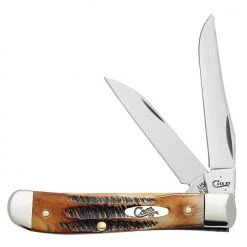 Knives And Tools Case Knife 6.5 Bonestag Mini Trapper 65305