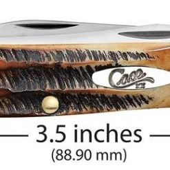 Knives And Tools Case Knife 6.5 Bonestag Mini Trapper 65305