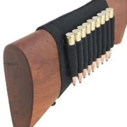 AA&E Leathercraft Butt Stock Cartridge Holder 8600240 010 Hunting