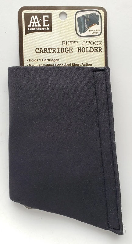 AA&E Leathercraft Butt Stock Cartridge Holder 8600245 010 AA&E Leathercraft Butt Stock Cartridge Holder 8600245 010