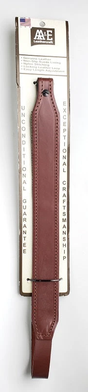 AA&E Leathercraft Brown Genuine Leather Sling 8508054 255 AA&E Leathercraft Brown Genuine Leather Sling 8508054 255