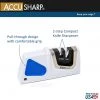Knives And Tools AccuSharp Compact Pull-Through Knife Sharpener White
