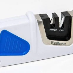 Knives And Tools AccuSharp Compact Pull-Through Knife Sharpener White 3 Knives And Tools AccuSharp Compact Pull-Through Knife Sharpener White
