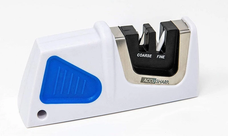 Knives And Tools AccuSharp Compact Pull-Through Knife Sharpener White Knives And Tools AccuSharp Compact Pull-Through Knife Sharpener White