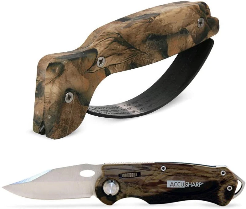AccuSharp Knife And Tool Sharpener And Sport Knife Combo Pack Knives And Tools AccuSharp Knife And Tool Sharpener And Sport Knife Combo Pack Knives And Tools