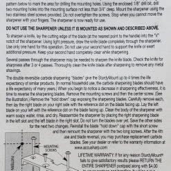 AccuSharp SturdyMount Knife Sharpener 004 Knives And Tools 4 AccuSharp SturdyMount Knife Sharpener 004 Knives And Tools