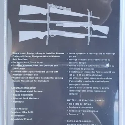 Allen 3-Gun Locking Gun Rack #18520 Hunting