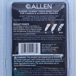 Allen Stay-Tight Bullet Points 1478 Archery 4 Allen Stay-Tight Bullet Points 1478 Archery