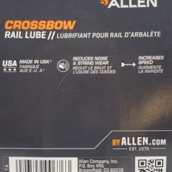 Archery Allen Titan Crossbow Rail Lube 676