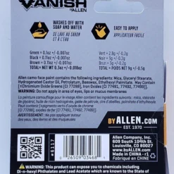 Allen Vanish Insta Face Paint #6117 Hunting