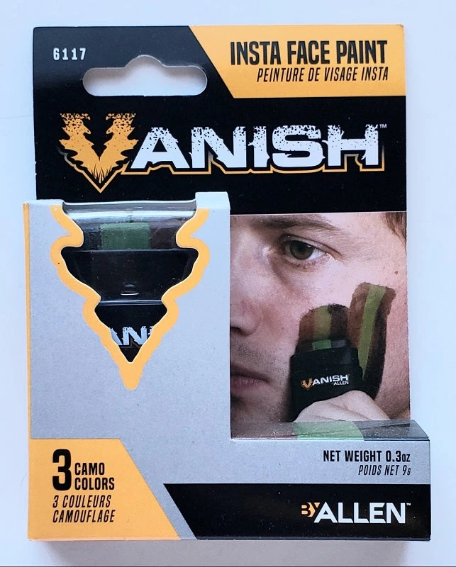 Allen Vanish Insta Face Paint #6117 Hunting 3 Allen Vanish Insta Face Paint #6117 Hunting
