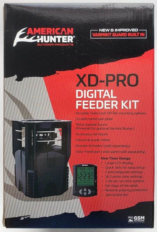 American Hunter XD-PRO Digital Feeder Kit 3 American Hunter XD-PRO Digital Feeder Kit
