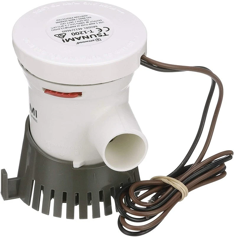 Marine Attwood 1200 GPH Cartridge Bilge Pump 4612-7 4 Marine Attwood 1200 GPH Cartridge Bilge Pump 4612-7