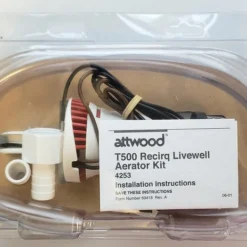Attwood 500GPH Recirq Livewell Cartridge Aerator Kit 4253-7 Marine 11 Attwood 500GPH Recirq Livewell Cartridge Aerator Kit 4253-7 Marine