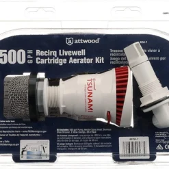 Attwood 500GPH Recirq Livewell Cartridge Aerator Kit 4253-7 Marine 10 Attwood 500GPH Recirq Livewell Cartridge Aerator Kit 4253-7 Marine