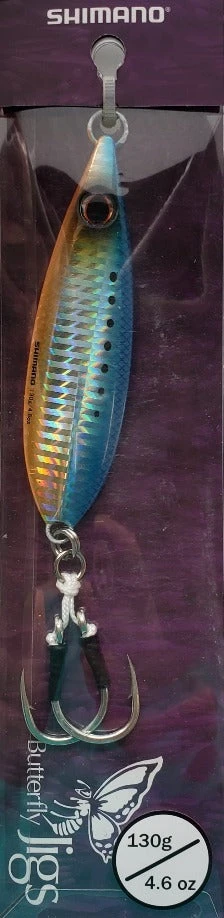 Lures & Bait Shimano Butterfly Flat Fall Jig Blue Sardine Lures & Bait Shimano Butterfly Flat Fall Jig Blue Sardine