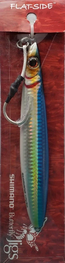 Lures & Bait Shimano Butterfly Flat-Side Jig Blue Sardine Lures & Bait Shimano Butterfly Flat-Side Jig Blue Sardine
