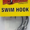 Bass Assassin Swim Hook Clear/Silver 1/8oz 3pk