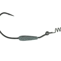 Bass Assassin Swim Hook Clear/Silver 1/8oz 3pk