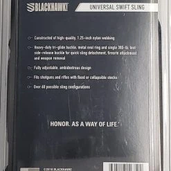 Hunting Blackhawk! Universal Swift Sling 70GS17BK 6 Hunting Blackhawk! Universal Swift Sling 70GS17BK