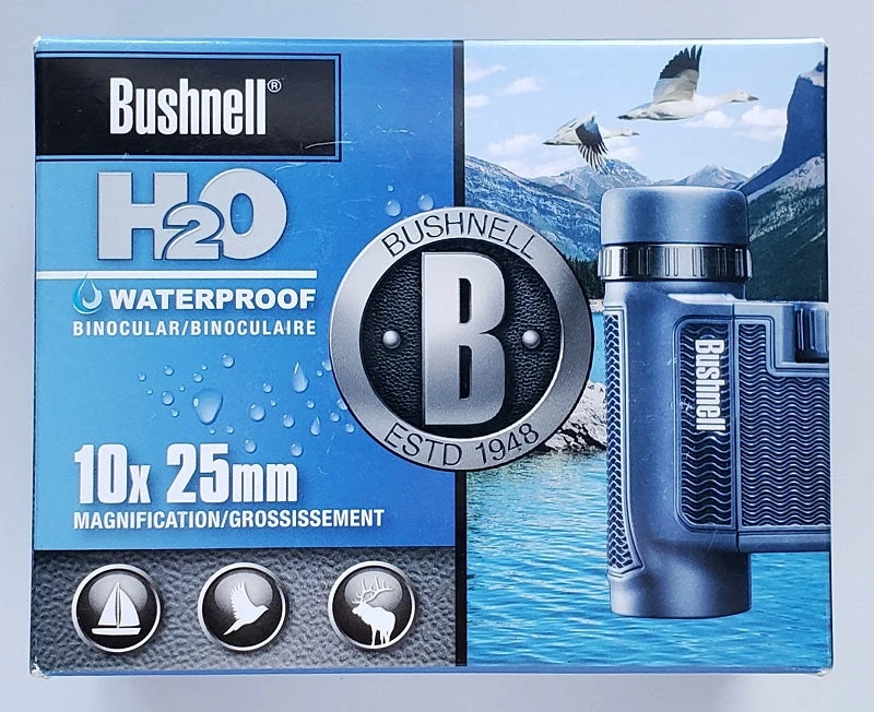 Bushnell H2O Waterproof 10x25 Compact Binocular 130105 Beach & Pool Bushnell H2O Waterproof 10x25 Compact Binocular 130105 Beach & Pool