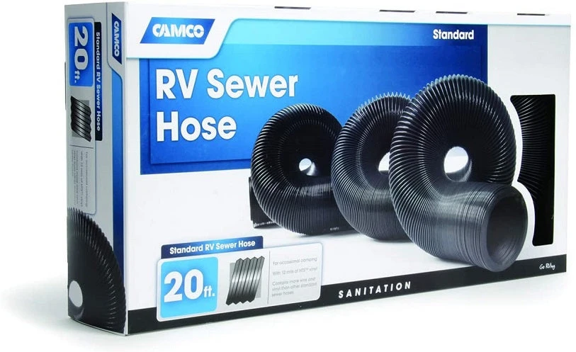 Camco 20' Standard RV Sewer Hose 39611 RV And Camping 3 Camco 20' Standard RV Sewer Hose 39611 RV And Camping