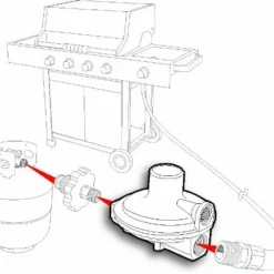 Camco Heavy Duty Single Stage Propane Regulator 59013 8 Camco Heavy Duty Single Stage Propane Regulator 59013