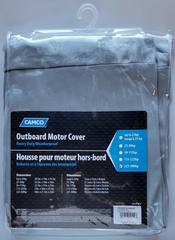 Camco Outboard Motor Cover For 225-300HP Marine 3 Camco Outboard Motor Cover For 225-300HP Marine