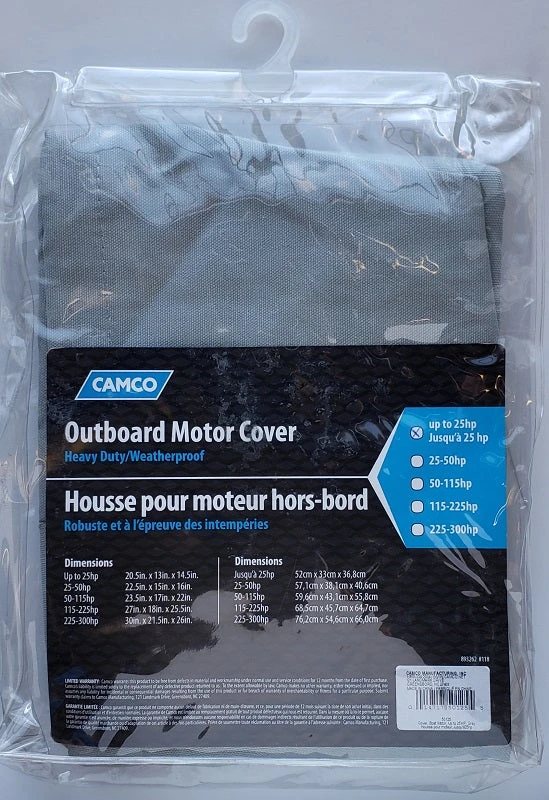 Camco Outboard Motor Cover For Up To 25HP Marine 3 Camco Outboard Motor Cover For Up To 25HP Marine