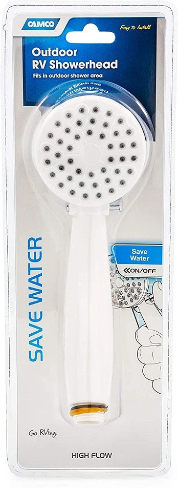 RV And Camping Camco Outdoor RV Showerhead 44023 RV And Camping Camco Outdoor RV Showerhead 44023