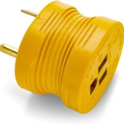 RV And Camping Camco RV Electrical Adapter30M/15F AMP 1 Per Pk 55233