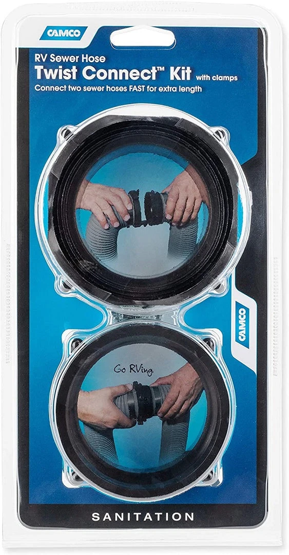 Camco RV Sewer Hose Twist Connect Kit 39543 RV And Camping 3 Camco RV Sewer Hose Twist Connect Kit 39543 RV And Camping