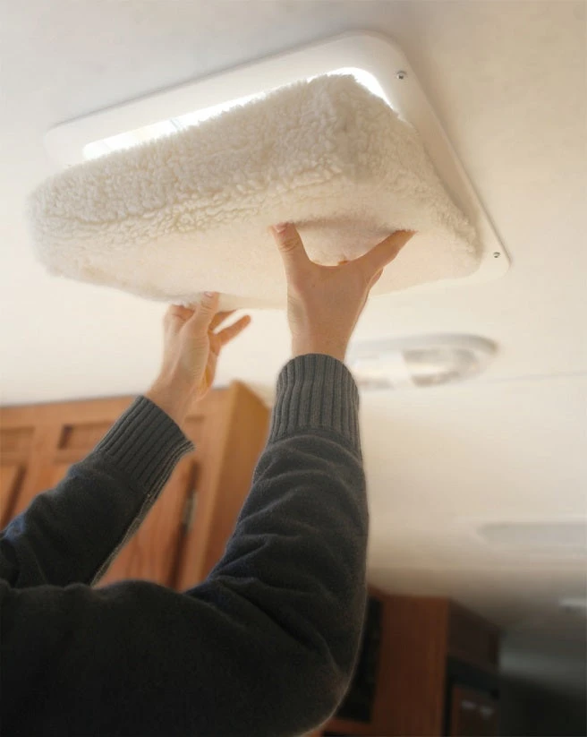 RV And Camping Camco RV Vent Insulator 14" X 14" 45195 4 RV And Camping Camco RV Vent Insulator 14" X 14" 45195