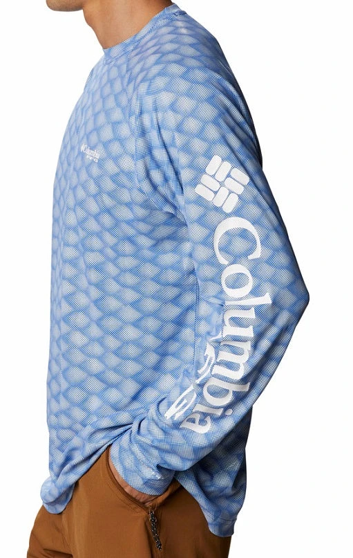 Columbia Sportswear Columbia Men's PFG Terminal Deflector Printed L/S 900 Columbia Sportswear Columbia Men's PFG Terminal Deflector Printed L/S 900