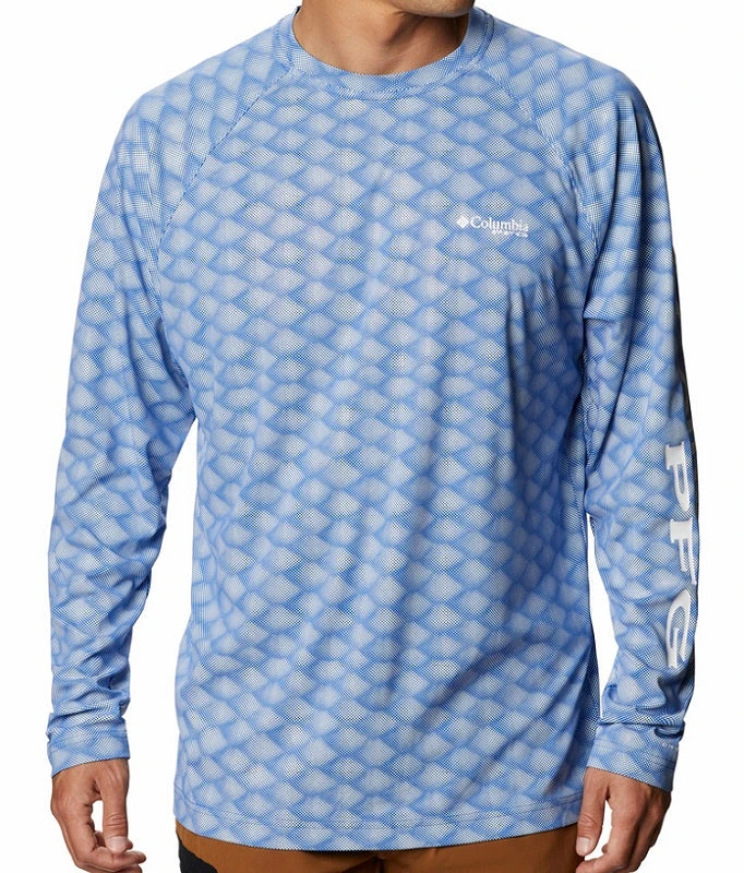Columbia Sportswear Columbia Men's PFG Terminal Deflector Printed L/S 900 Columbia Sportswear Columbia Men's PFG Terminal Deflector Printed L/S 900
