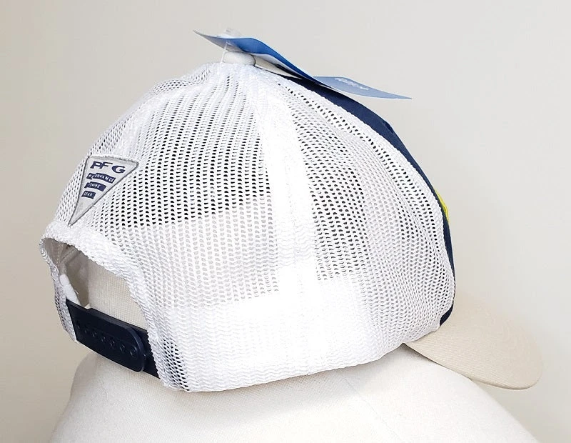 Columbia Sportswear Columbia PFG First On The Water Patch Snapback Trucker Hat CU0245-469 4 Columbia Sportswear Columbia PFG First On The Water Patch Snapback Trucker Hat CU0245-469