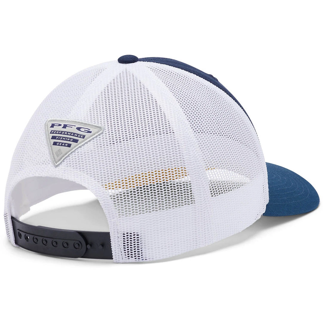 Columbia Sportswear Men's Caps & Visors Columbia PFG Mesh Snap Back Hooks Ball Cap CU0121-466 4 Columbia Sportswear Men's Caps & Visors Columbia PFG Mesh Snap Back Hooks Ball Cap CU0121-466