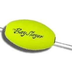 Comal Bay Slayer Oval Rattle Float 2.5" Yellow