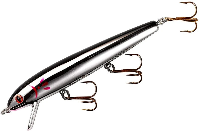 Cotton Cordell Red Fin Chrome/Black Back 4" Lures & Bait 3 Cotton Cordell Red Fin Chrome/Black Back 4" Lures & Bait