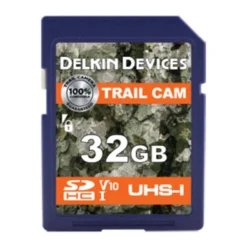 Game Cameras And Feeders Delkin Devices Trail Cam SD 32GB Memory Card DDSDTRL-32GB
